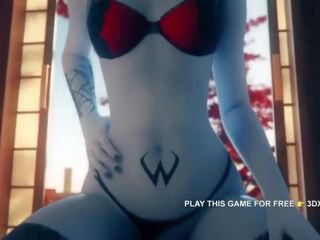 Overwatch - Widowmaker sex video Fucked Big penis Hentai (Sound)