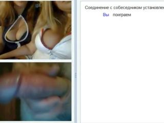 2 birichina ragazze avendo divertimento su omegle - amateurmatchx.com