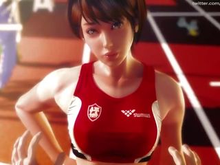 Më i mirë 3d hentai sportiv mademoiselle objekt adhurimi sportuniform paizuri stimulim me dorë gojore crempie