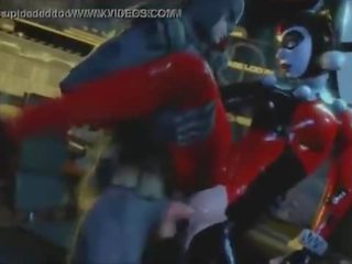 Harley quinn uz batman būt pieaugušais saspraude